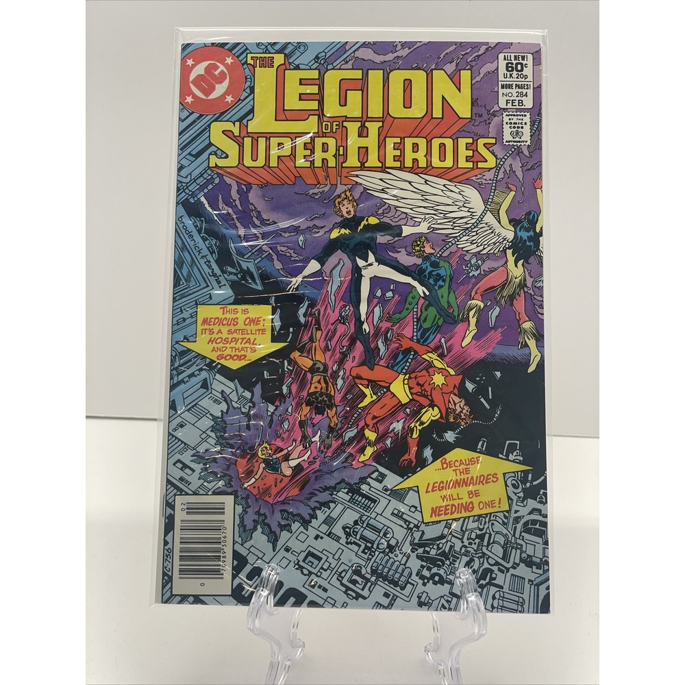 Legion of Super-Heroes #284 Comic Book February 1982 DC Comics